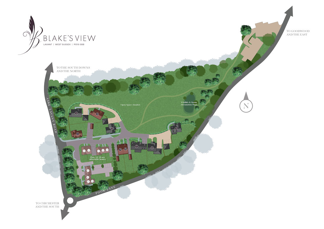 blake's view site plan