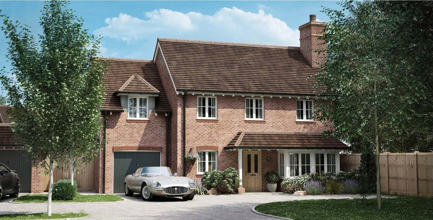 exterior view of plot 14 Hawkins field