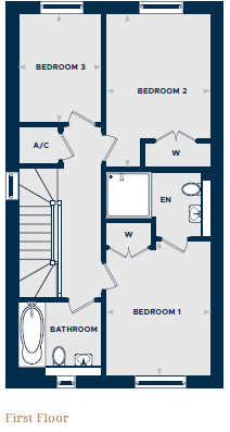 Plot 14 First Floor Plan 