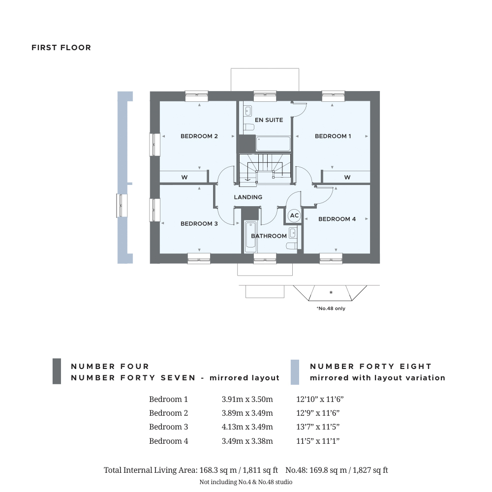 First floor - floor plans
