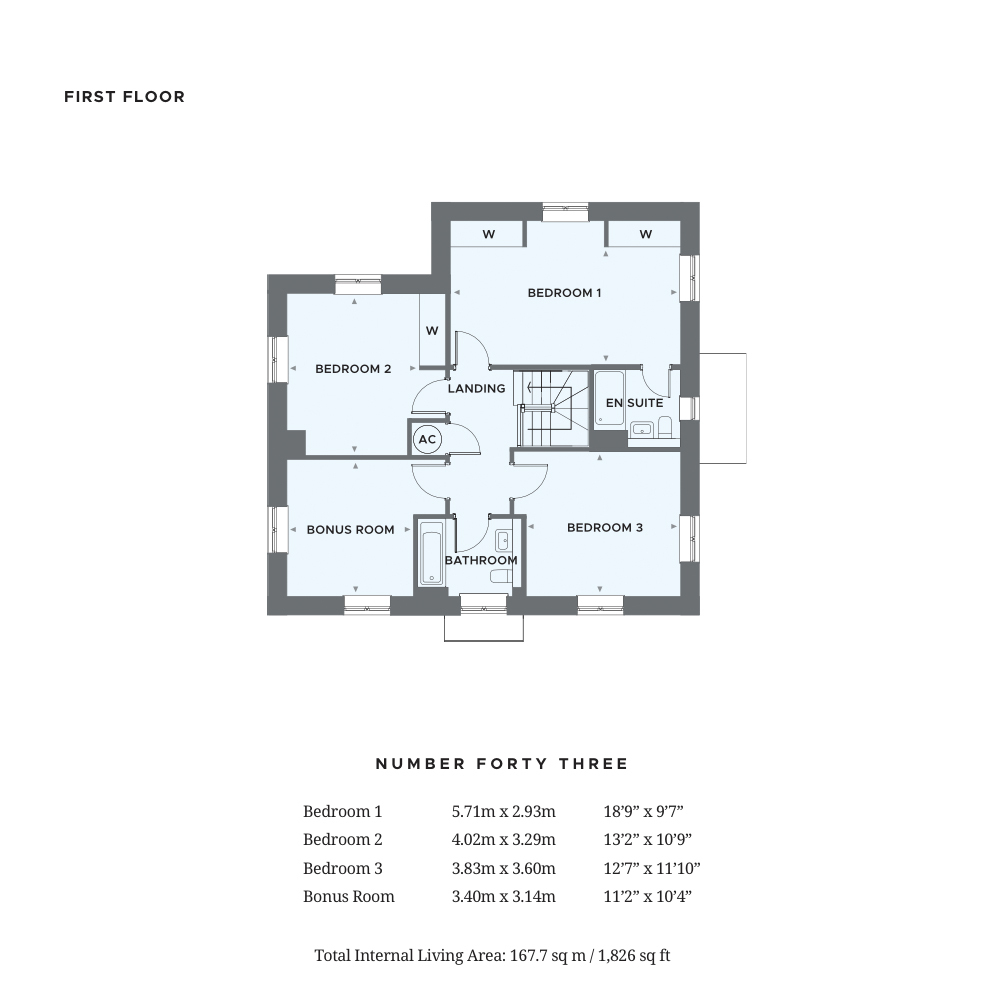 First floor - floor plans