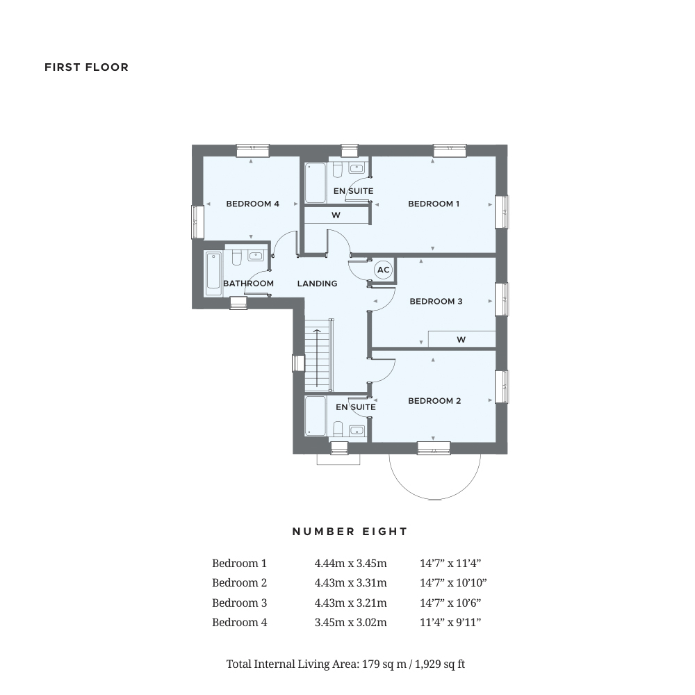 First floor - floor plans