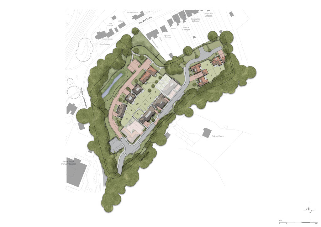 The Brambles site plan
