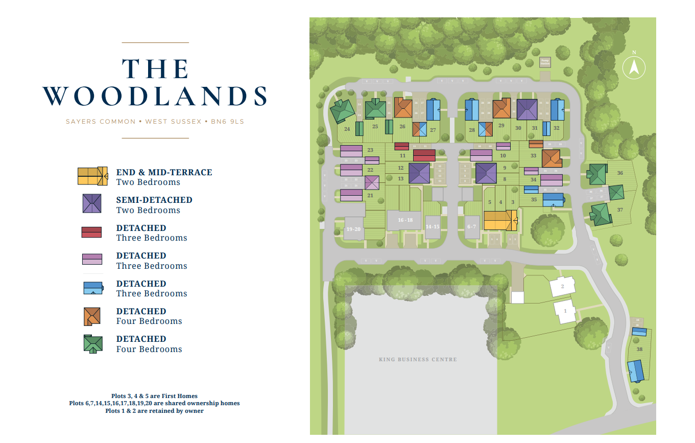 site plan the woodlands