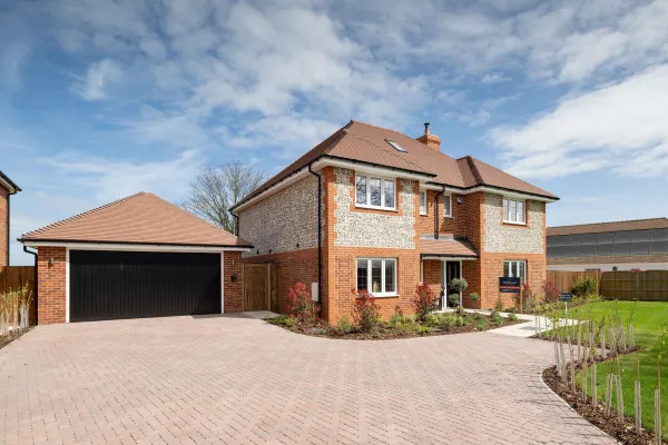 A house and garage from Elivia Homes