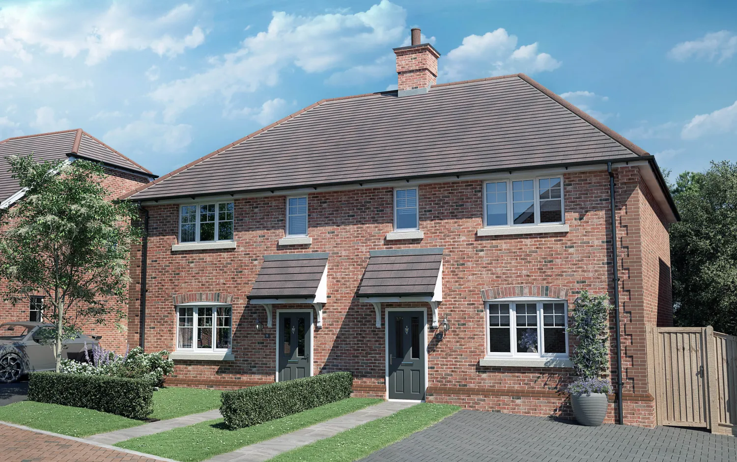 Semi detached house - allocated parking