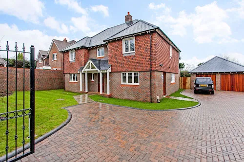 The courtyard intro image