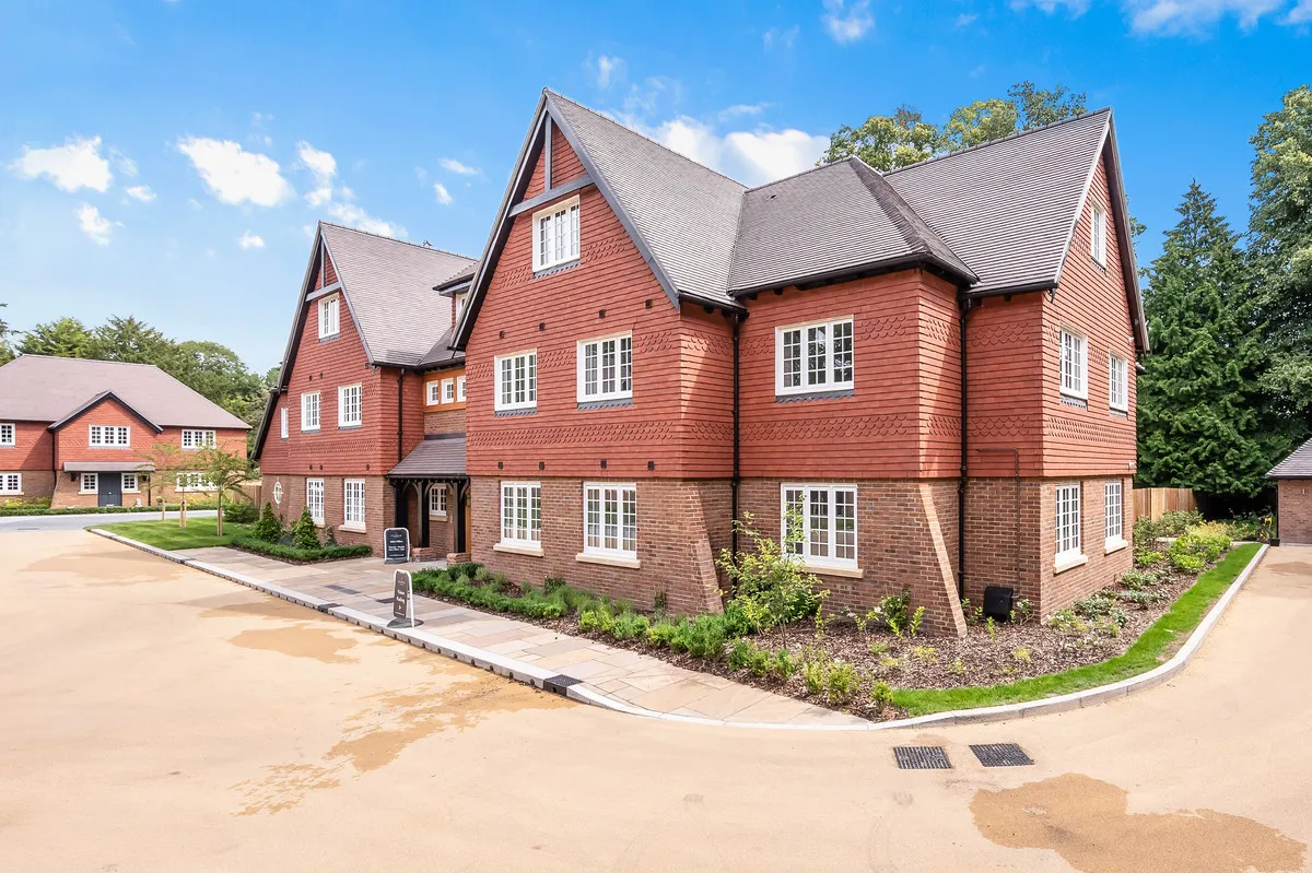 Exterior of apartments 